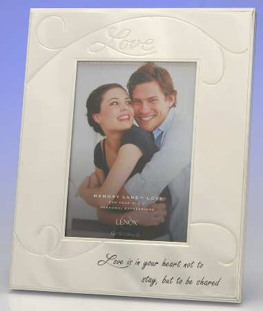 Memory Lane (Silverplate, Hollowware) Frame-Holds 5" X 7" Picture