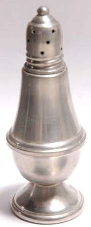 P626 (Pewter, Hollowware) Pepper Shaker