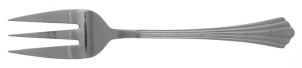 LYF8 (Stainless) Medium Solid Cold Meat Serving Fork