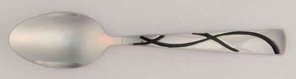 Vibe (Stainless, Black Enamel) Teaspoon