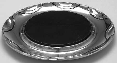 Scoop (Aluminum, Hollowware) Cheese Board