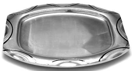 Scoop (Aluminum, Hollowware) 13" Rectangular Tray
