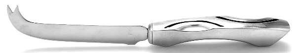 Scoop (Aluminum, Hollowware) Cheese Knife with Stainless Blade
