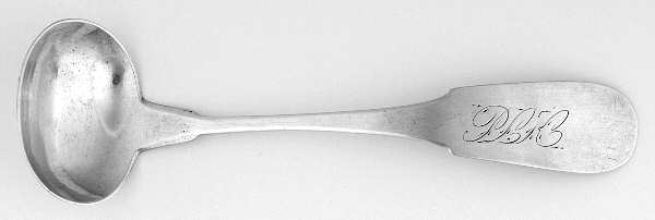 LHD1 (Coin) Solid Piece Cream Ladle