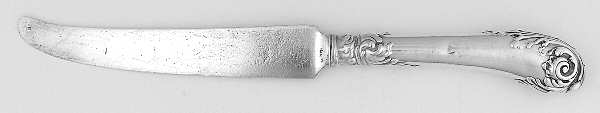 LFC14 (Silverplate) New French Hollow Pistol Knife