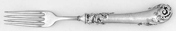 LFC14 (Silverplate) Hollow Handle Fork