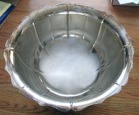 Early Dublin (Silverplate, Hollowware) Punch Bowl