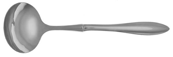 Sculpt (Stainless) Gravy Ladle with No Spout Stainless Bowl HC