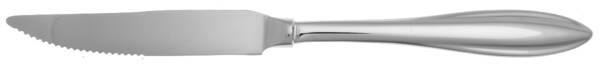 Sculpt (Stainless) Steak Knife Individual Hollow, Serrate HC