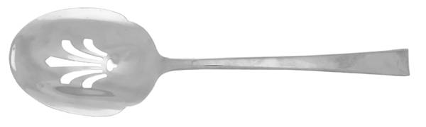 Largo (Stainless) Pierced Solid Serving Spoon by Lenox
