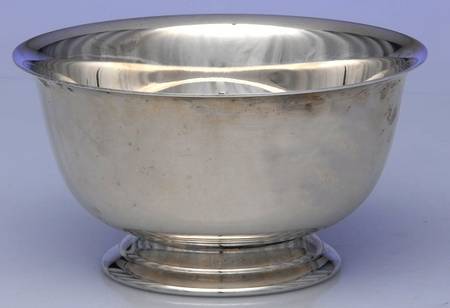 M-5 (Silverplate, Hollowware) Silverplate Paul Revere Bowl