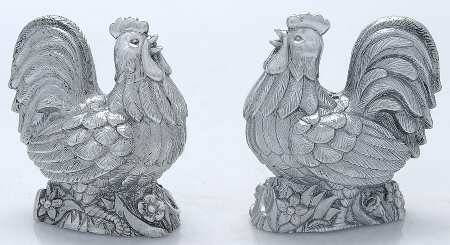 Orchard in Bloom (Alloy, Hollowware) Salt and Pepper Set