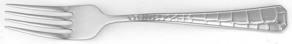 Crocodile (Stainless) Individual Salad Fork