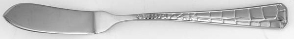 Crocodile (Stainless) Flat Handle Master Butter Knife by Ralph Lauren Flatware