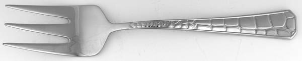 Crocodile (Stainless) Medium Solid Cold Meat Serving Fork by Ralph Lauren Flatware