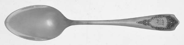 LUS50 (Sterling) Monogram Teaspoon