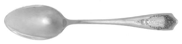 LUS50 (Sterling) Monogram Teaspoon