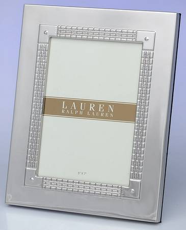 Watchband (Silverplate, Hollowware) 5" X 7" Picture Frame
