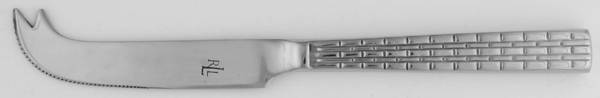 Watchband (Silverplate, Hollowware) Cheese Knife with Stainless Blade