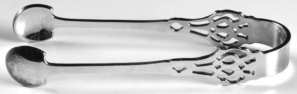 Chippendale (Silverplate) Bon Bon Tongs