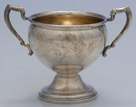 16 (Sterling, Hollowware) Weighted Mini Open Sugar