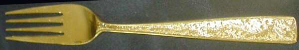 Gold Modern Trend (Gold Electroplate) Fork