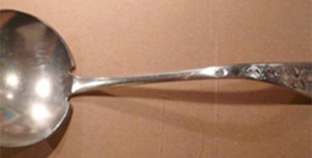 LUS52 (Sterling) Solid Soup Ladle