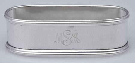 454 (Sterling, Hollowware) Napkin Ring