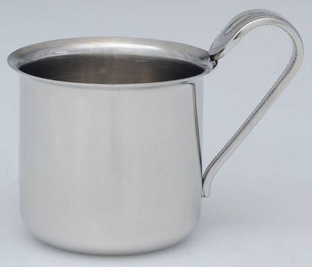 French Perle (Stainless) Baby Cup with Stainless Cup and Handle HC