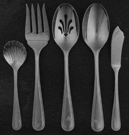 Regan (Stainless) 5 Piece Hostess Set