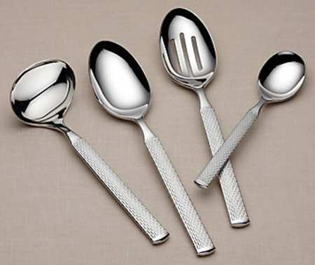 Braided Opulence (Stainless) Tablespoon (Serving Spoon)