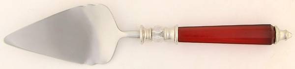 Holiday Jewel (Stainless) Cake Server with Stainless Blade