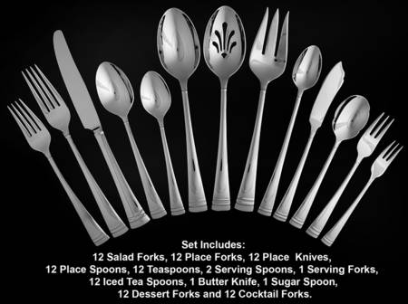 Urbane (Stainless) 101 Piece Set