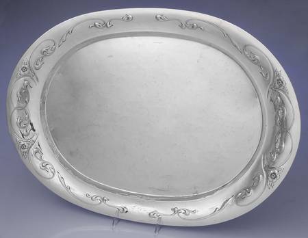 957 (Sterling, Hollowware) Large Waiter Tray