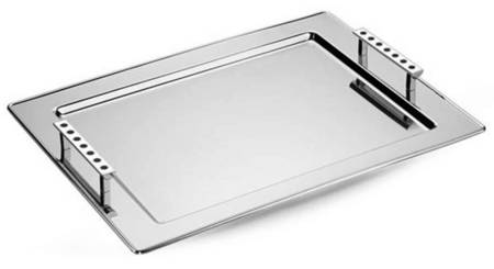 Pierrepont Place (Nickelplate, Hollowware) 17" Handled Rectangular Tray