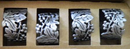 Falling Leaves (Hollowware) Napkin Ring