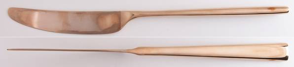Malmo-Rose Gold (Electroplate) New French Solid Knife