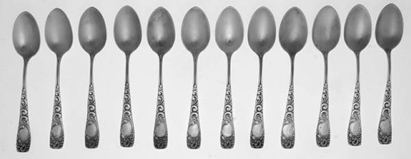 LUS66 (Silverplate) (Set of 12) Demitasse Spoon