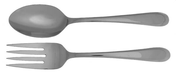 Belmont-Bellevue (Stainless) Solid Serving Set