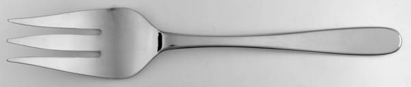 Stratton-Bayfront Drive (Stainless) Large Solid Cold Meat Serving Fork