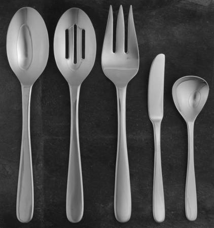 Stratton-Bayfront Drive (Stainless) 5 Piece Hostess Set