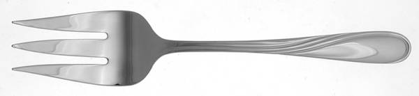 Summerville (Stainless) Medium Solid Cold Meat Serving Fork