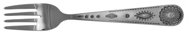 Carsen Concho (Stainless) Individual Salad Fork