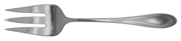 Chesterbrook (Stainless) Medium Solid Cold Meat Serving Fork