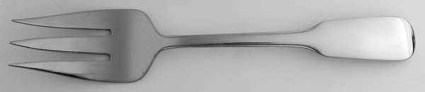 Lakedale (Stainless) Medium Solid Cold Meat Serving Fork
