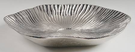 Organics Reef (Hollowware, Aluminum) Tray for Chip & Dip Set