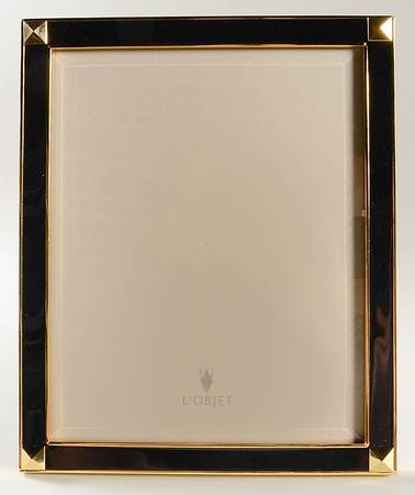 Night Sky (Gold Electroplate, Hollowware) Frame-Holds 8" X 10" Picture