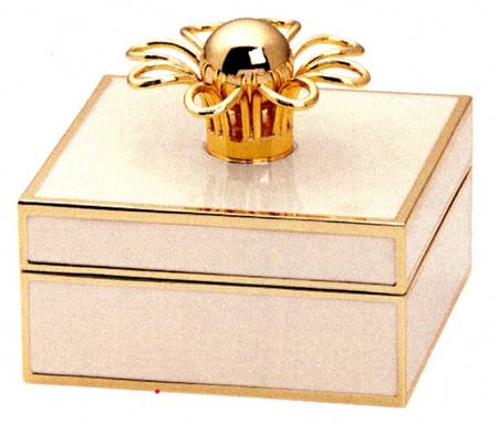 Keaton Street (Gold Plate, Hollowware) Jewelry Box & Lid