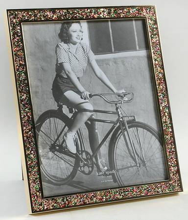 Simply Sparkling (Plated, Hollowware) Frame-Holds 8" X 10" Picture