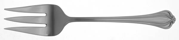 Alcott (Stainless) Medium Solid Cold Meat Serving Fork